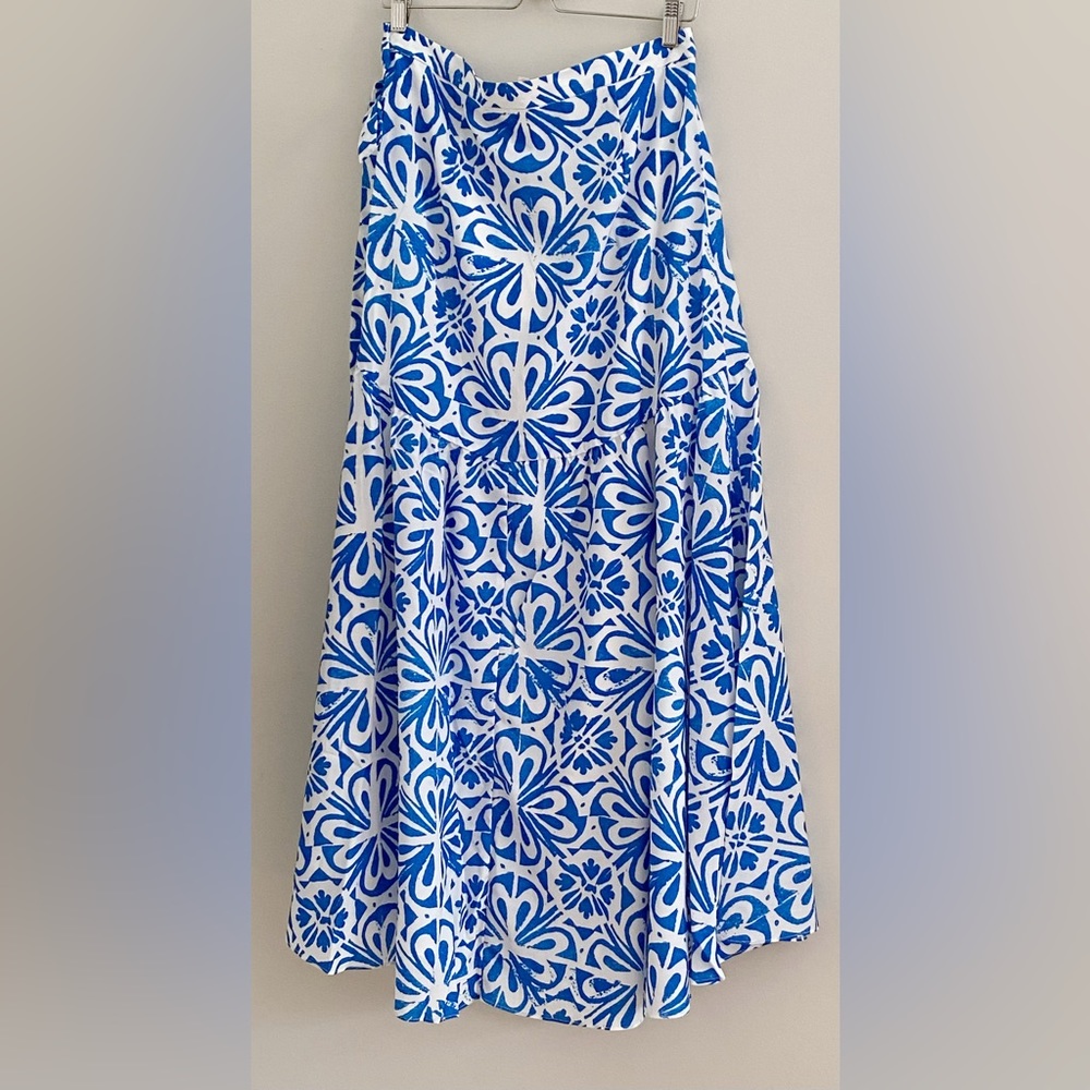 Anthropologie Hutch Printed Wrap Maxi Skirt new with tag nwt - Picture 8 of 8
